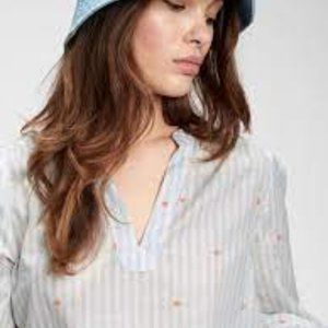 The GAP Popover Print Top NWT